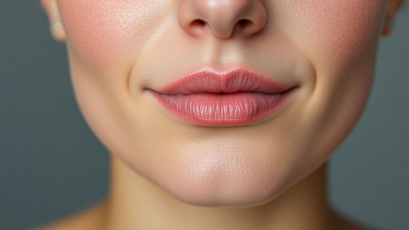 Face with a healthy red glow