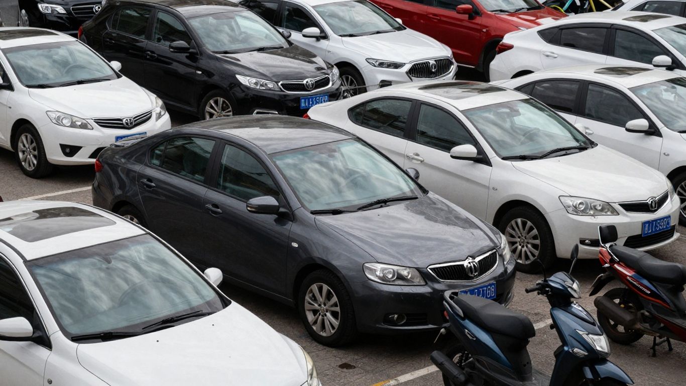 Veículos diversos para consulta e pagamento do IPVA.