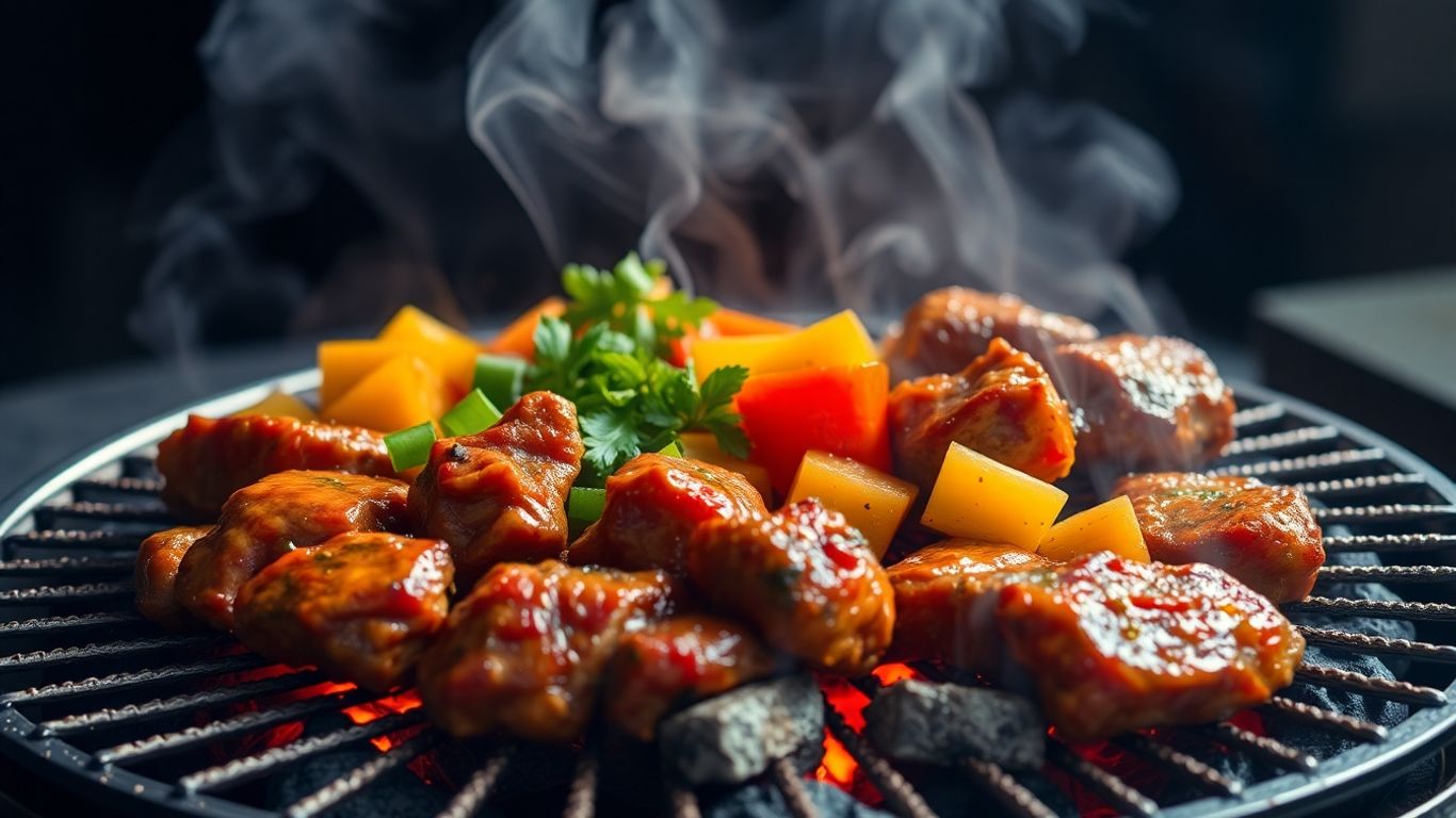 ภาพปิ้งย่างฮาลาลน่ารับประทาน