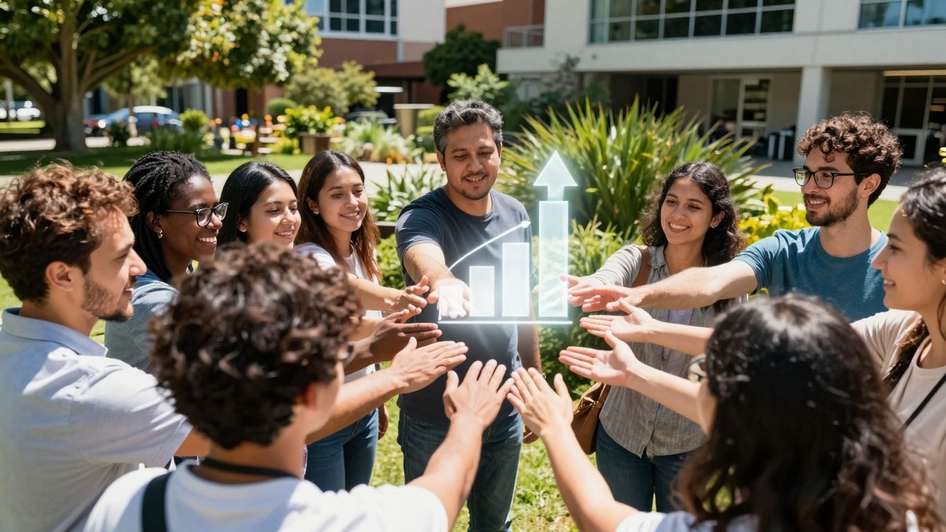 Victorian community members receiving funding for projects.