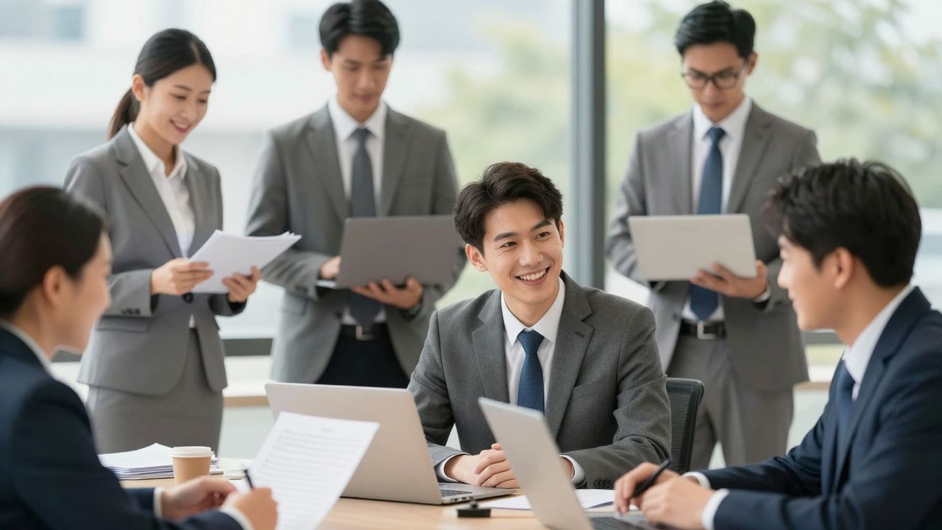 Mensen die verschillende banen verkennen en ontdekken.