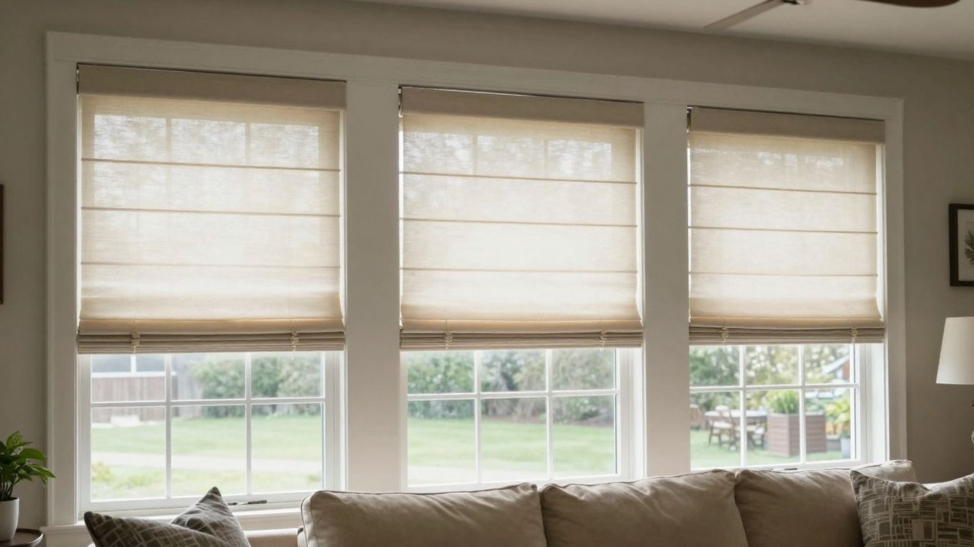 Blinds installation services showcasing beautiful custom window treatments for homes in Fishers, emphasizing precision and quality.