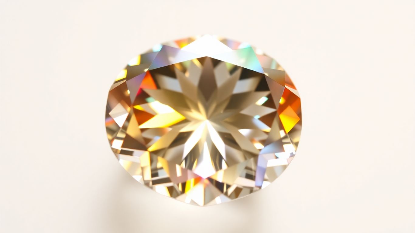 Sparkling moissanite gemstone in jewelry