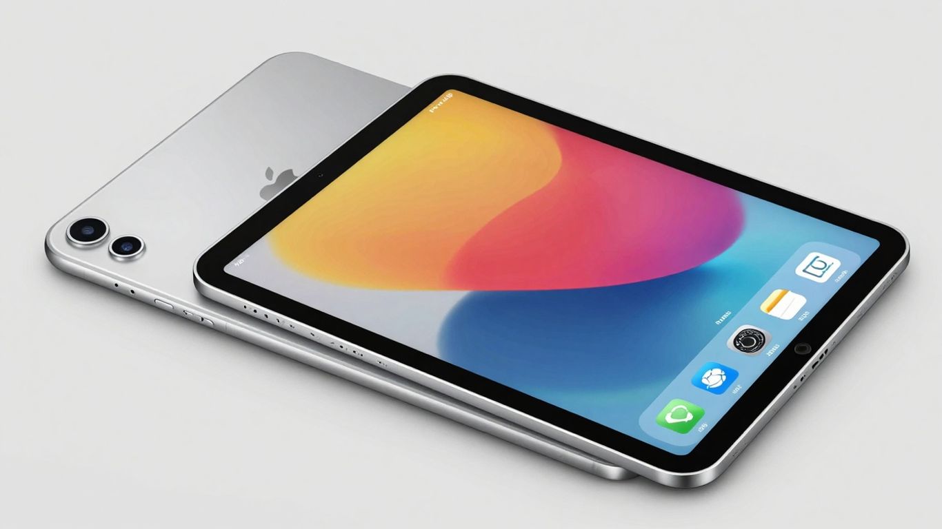 Apple iPad 10th Generation on a clean surface.