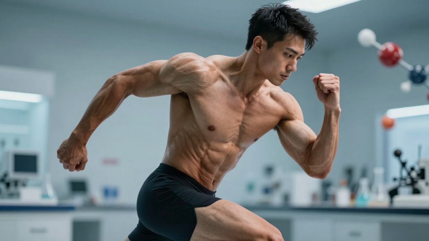 Peak performance with growth hormone peptides.