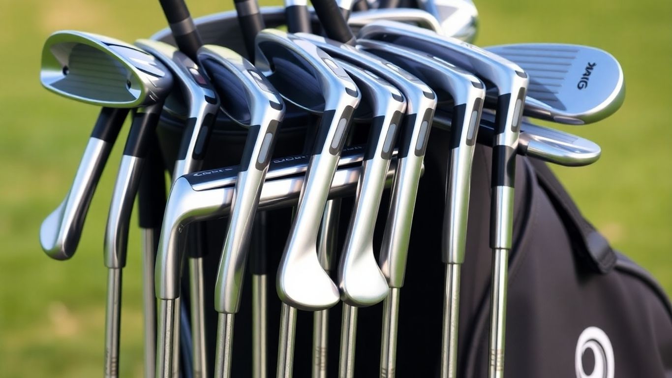 Men's beginner golf club set