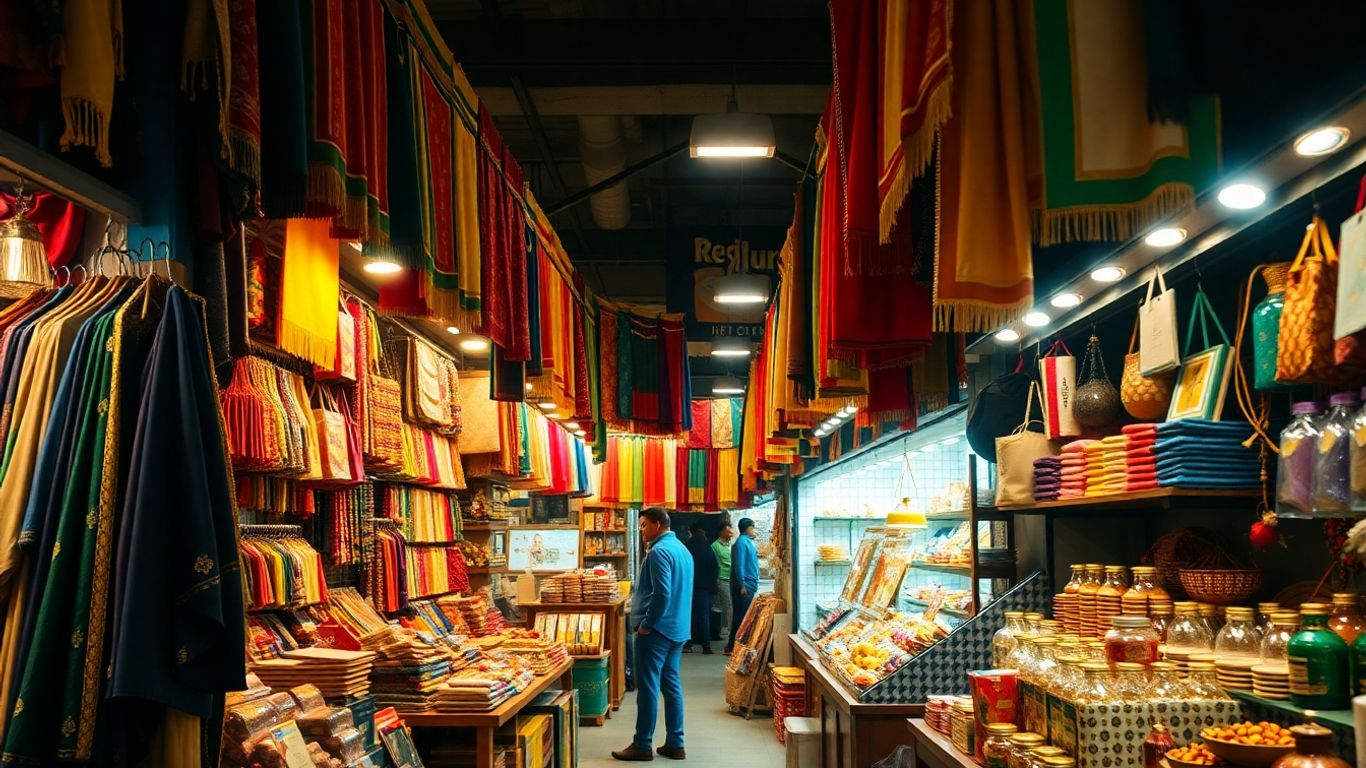 A colourful and attractive market stall display.