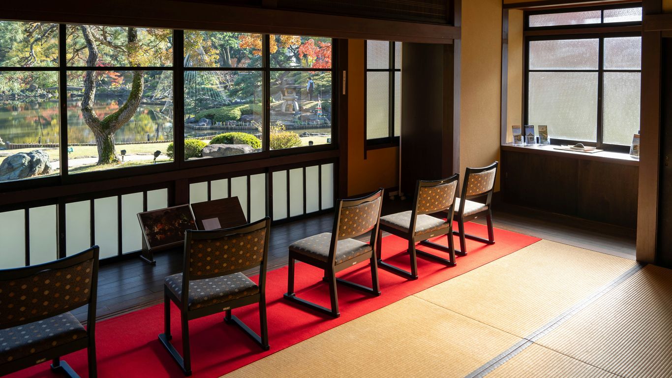 A room that has a lot of chairs in it