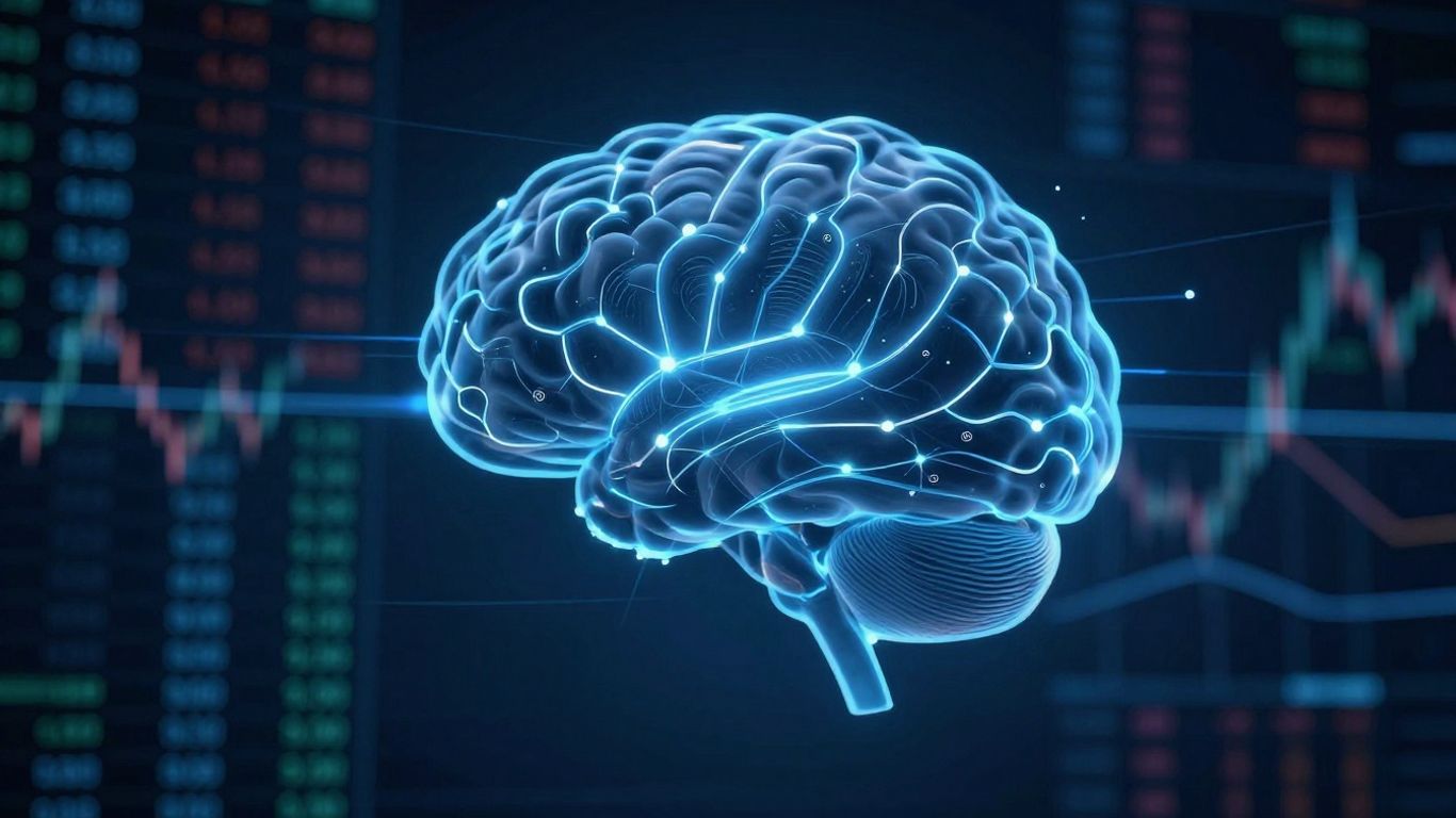 AI and finance integration visualization