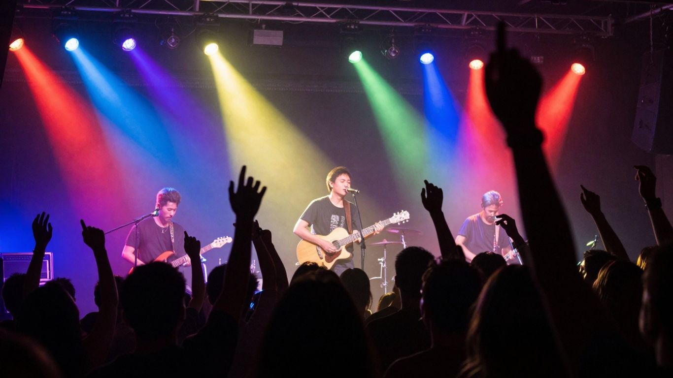 New wave concert met [Éric Serra] in Accor Arena.