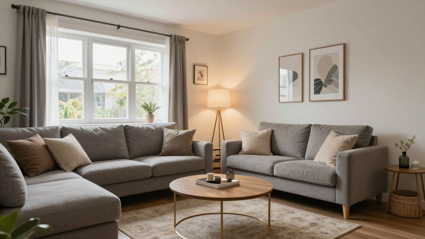 Modern Airbnb interior design photography