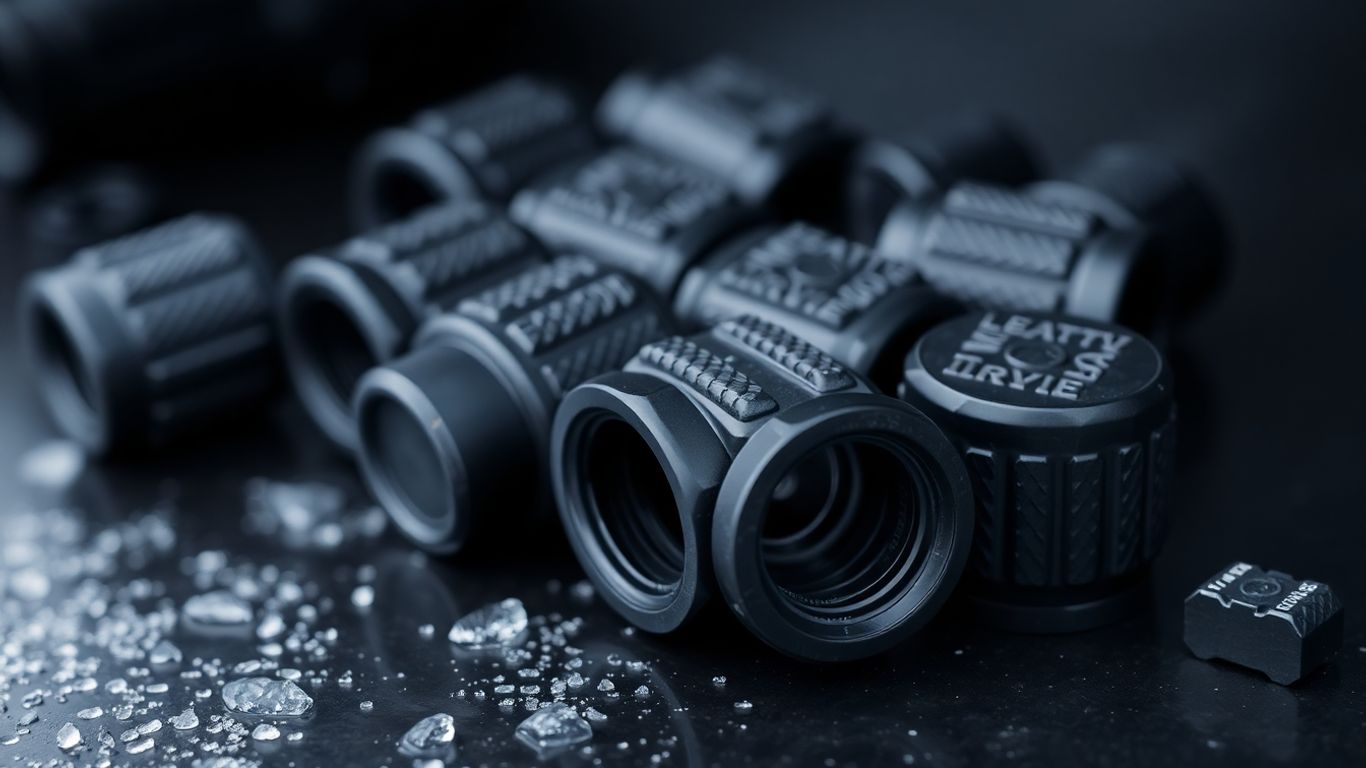 Leak-proof tire valve caps for winter weather.