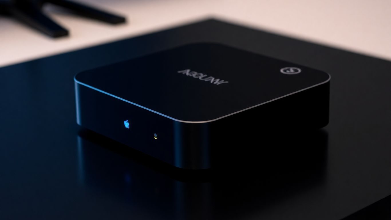 MAG544W3 Android TV box for seamless streaming.