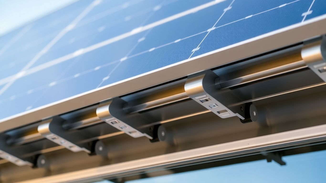 Modern and sleek Synexium PV integration system.