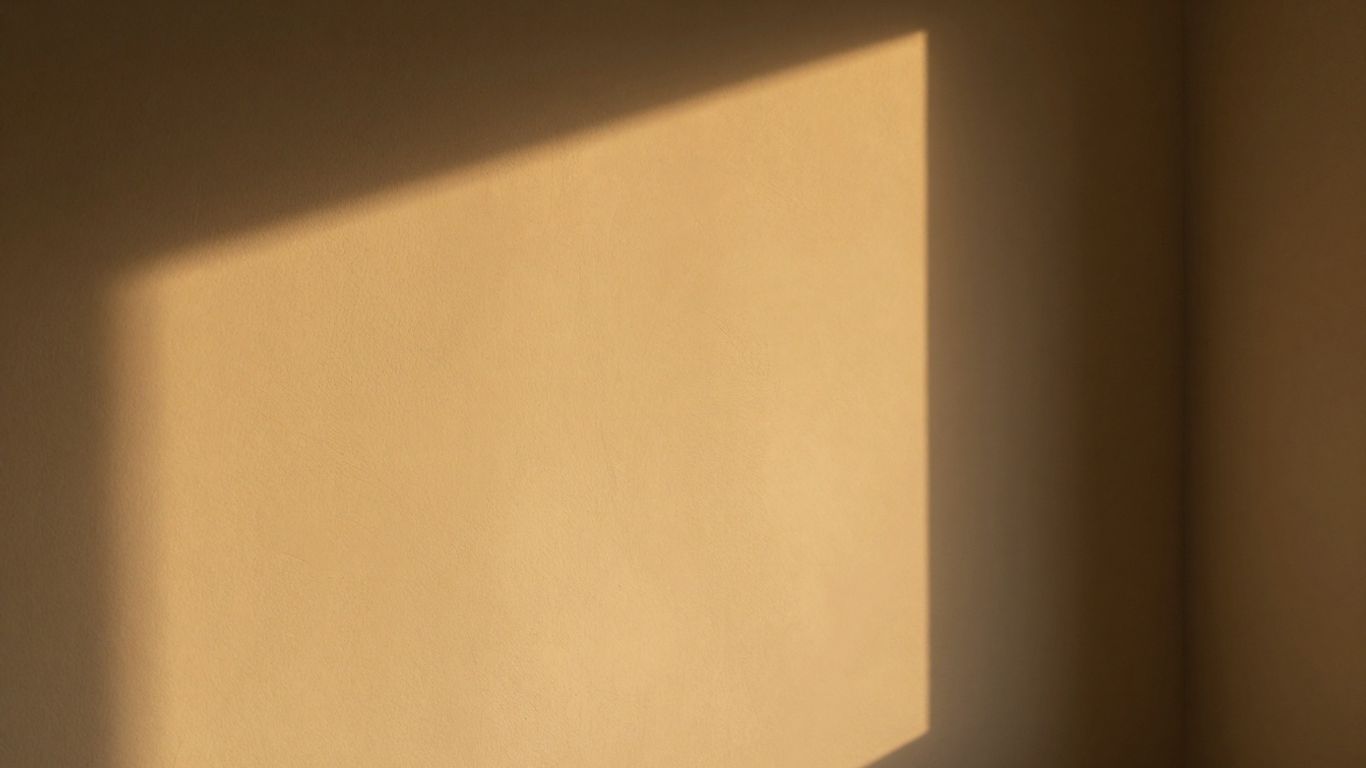 Indirekte Wandbeleuchtung mit warmem Lichtschein.