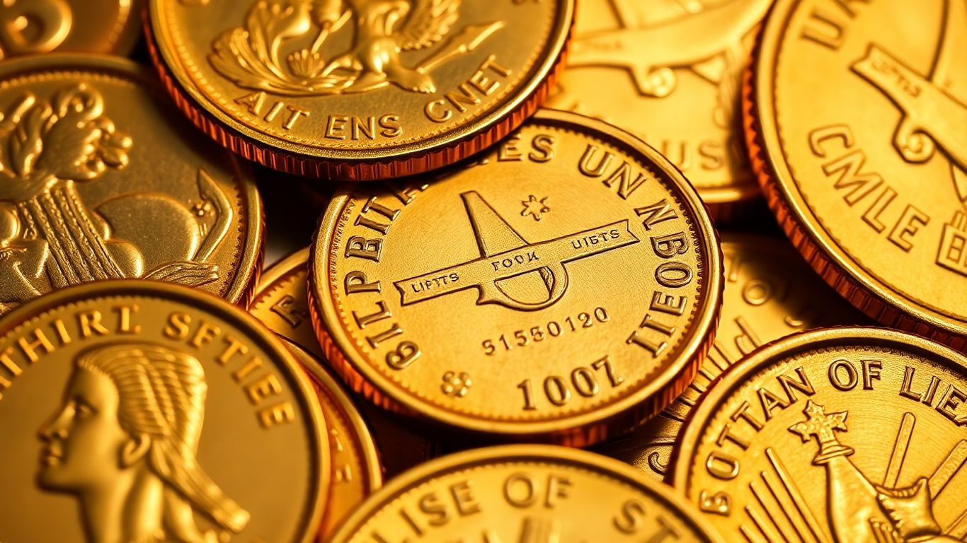 Collection of historic U.S. gold coins