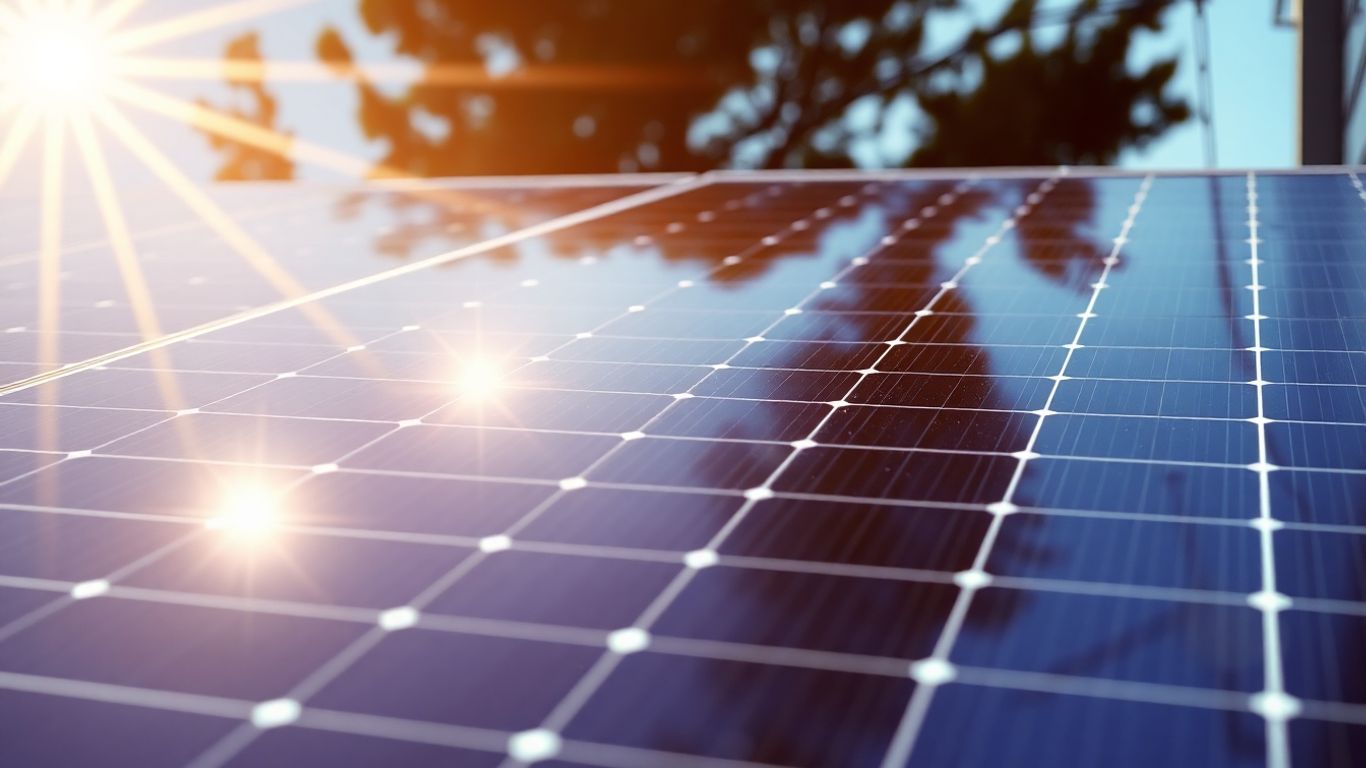 Panneau photovoltaïque avec flux d'énergie dynamique
