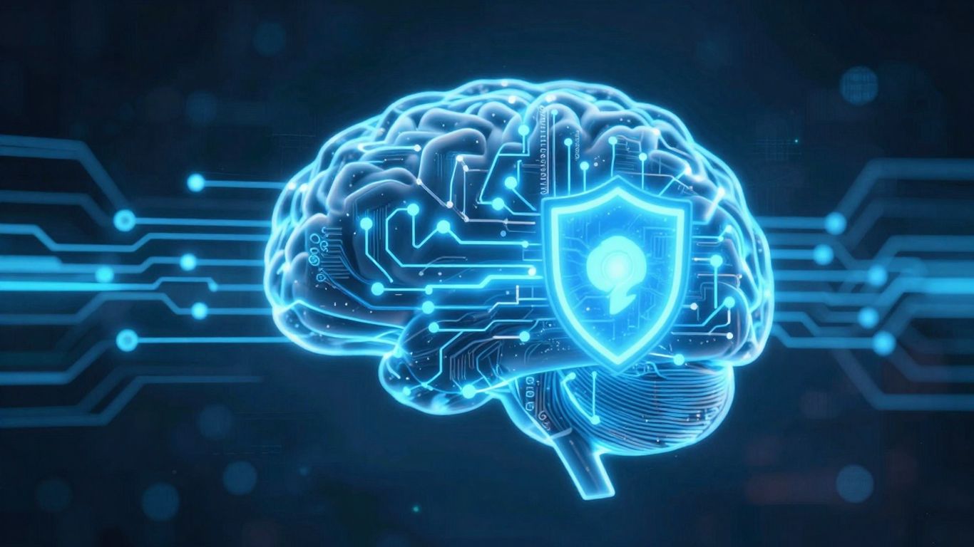 AI and cybersecurity shield