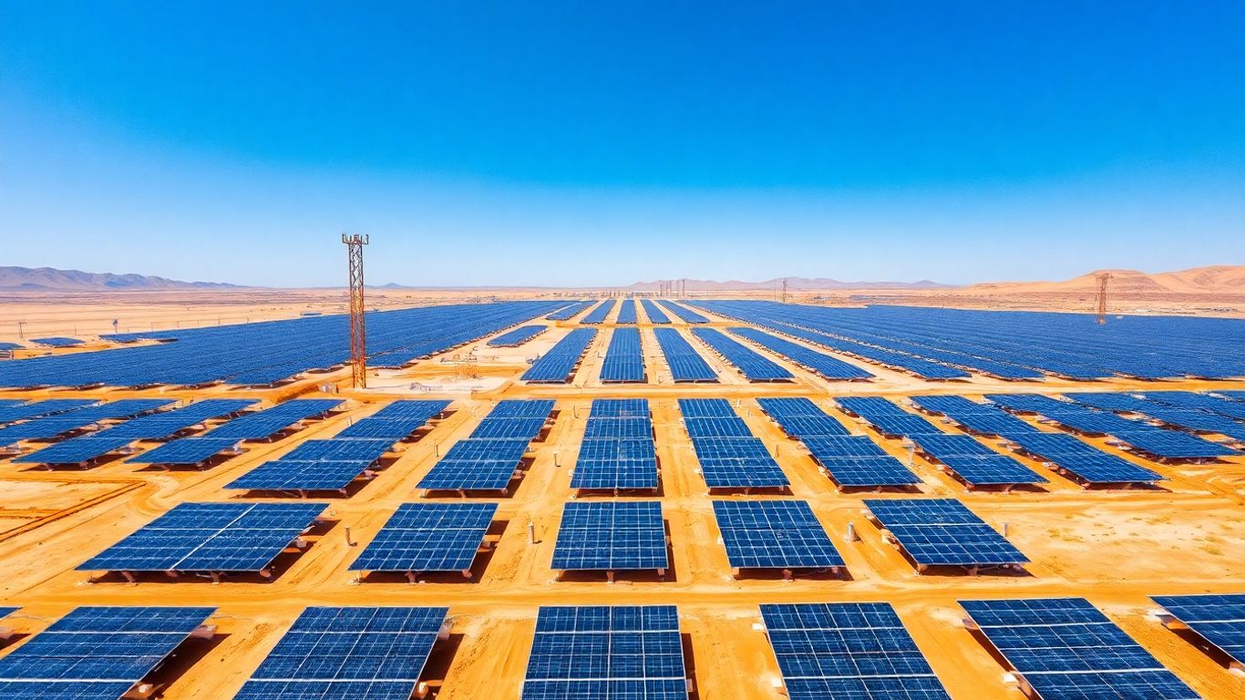 Centrale solaire Cerro Dominador au Chili