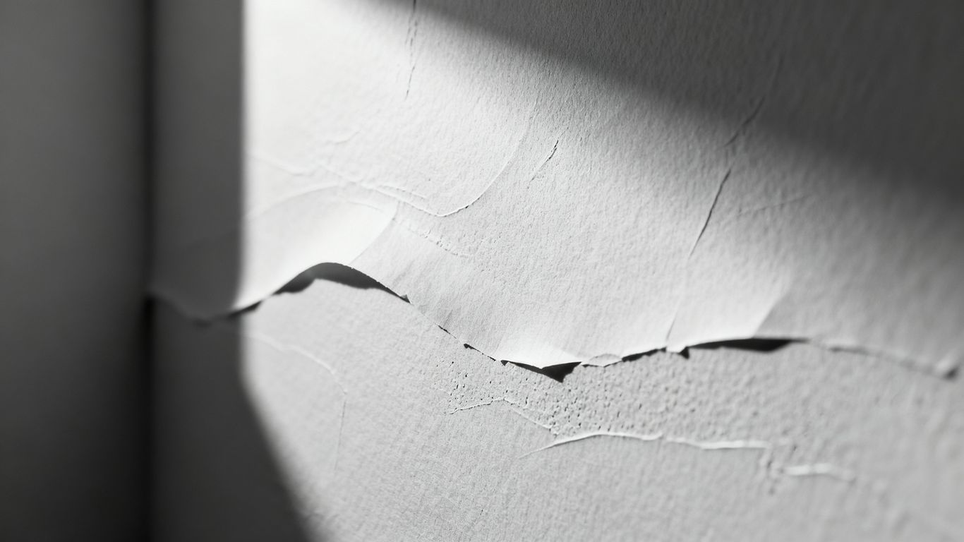 Modern drywall texture on a wall.