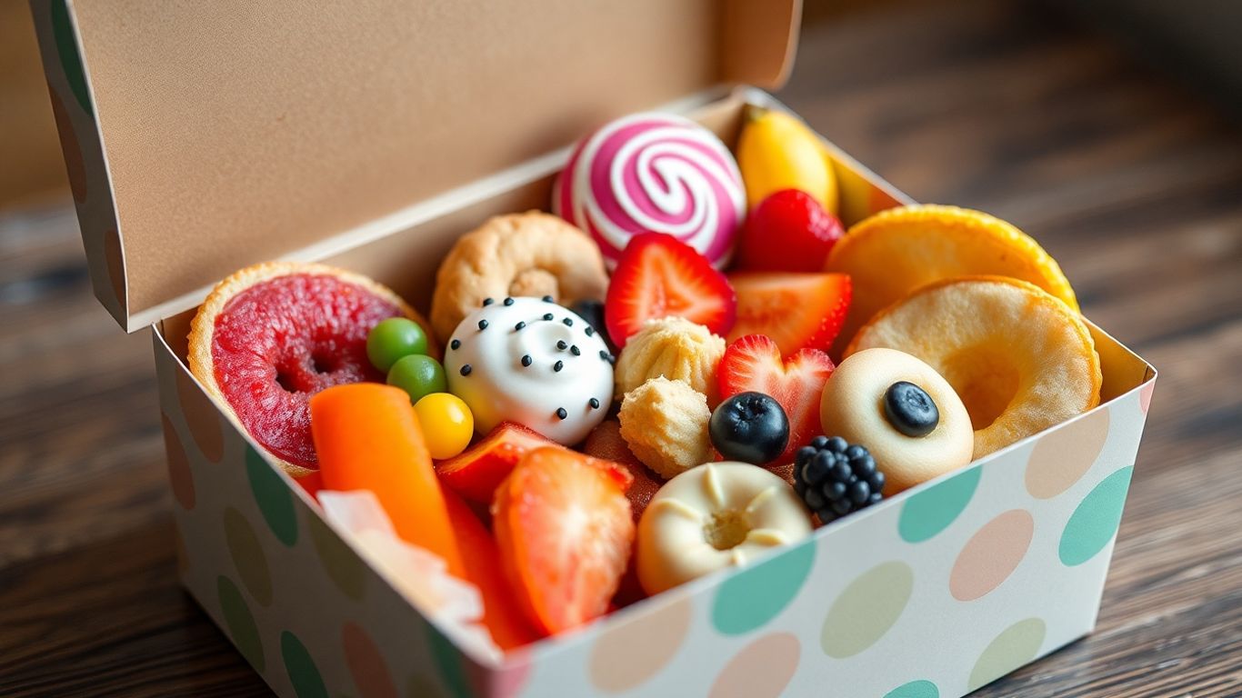 กล่องขนมหลากหลาย พร้อมส่ง