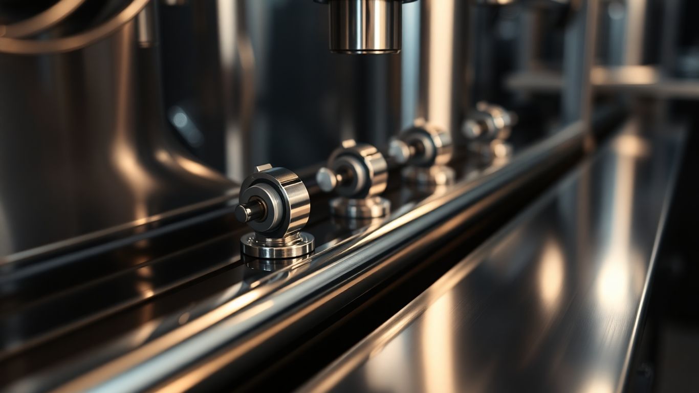 Moderne Stemmaschine mit technischen Details