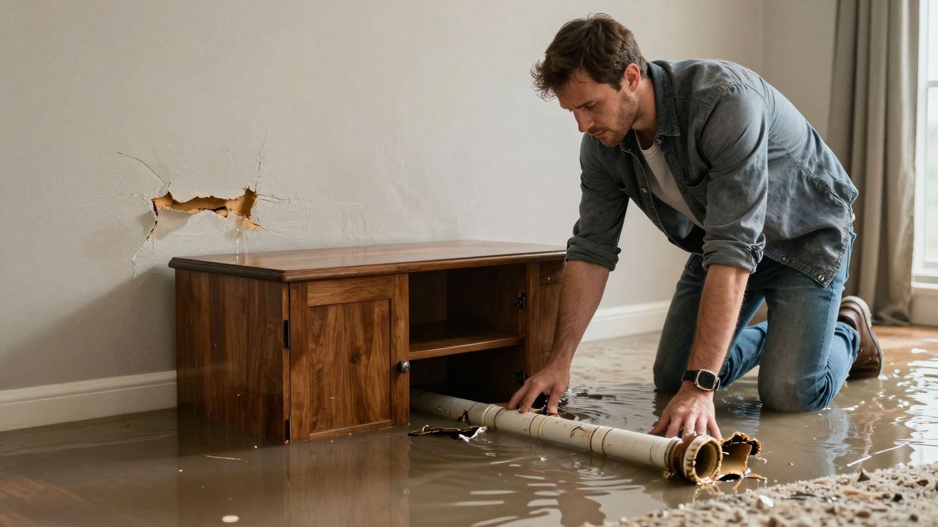 Daños por agua en el hogar, seguro de hogar.