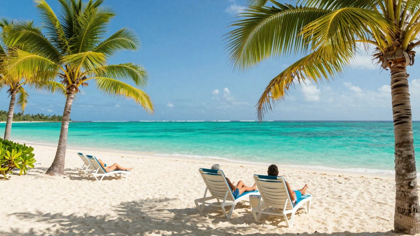 Budget-friendly tropical beach destination in December.