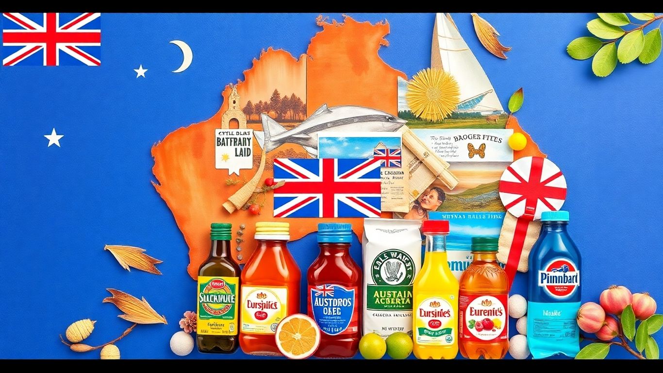 Iconic Australian products and symbols