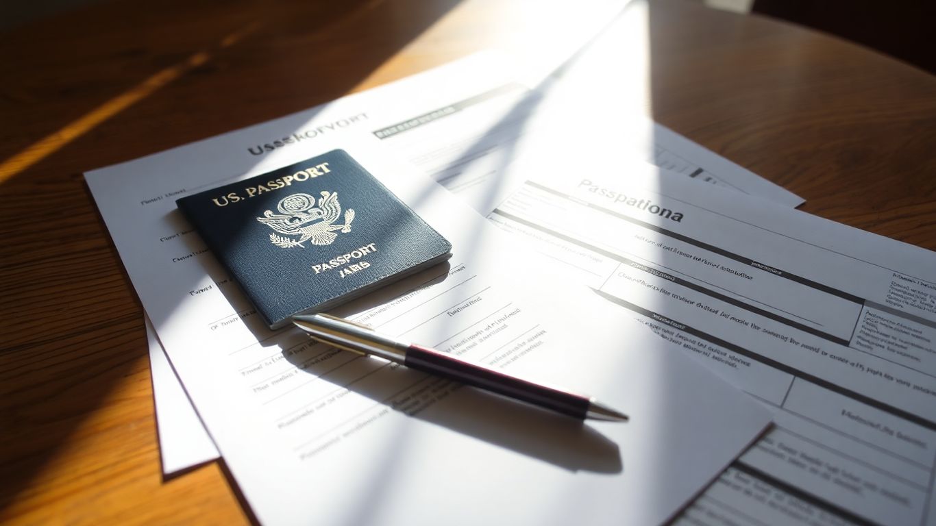 US visa application 