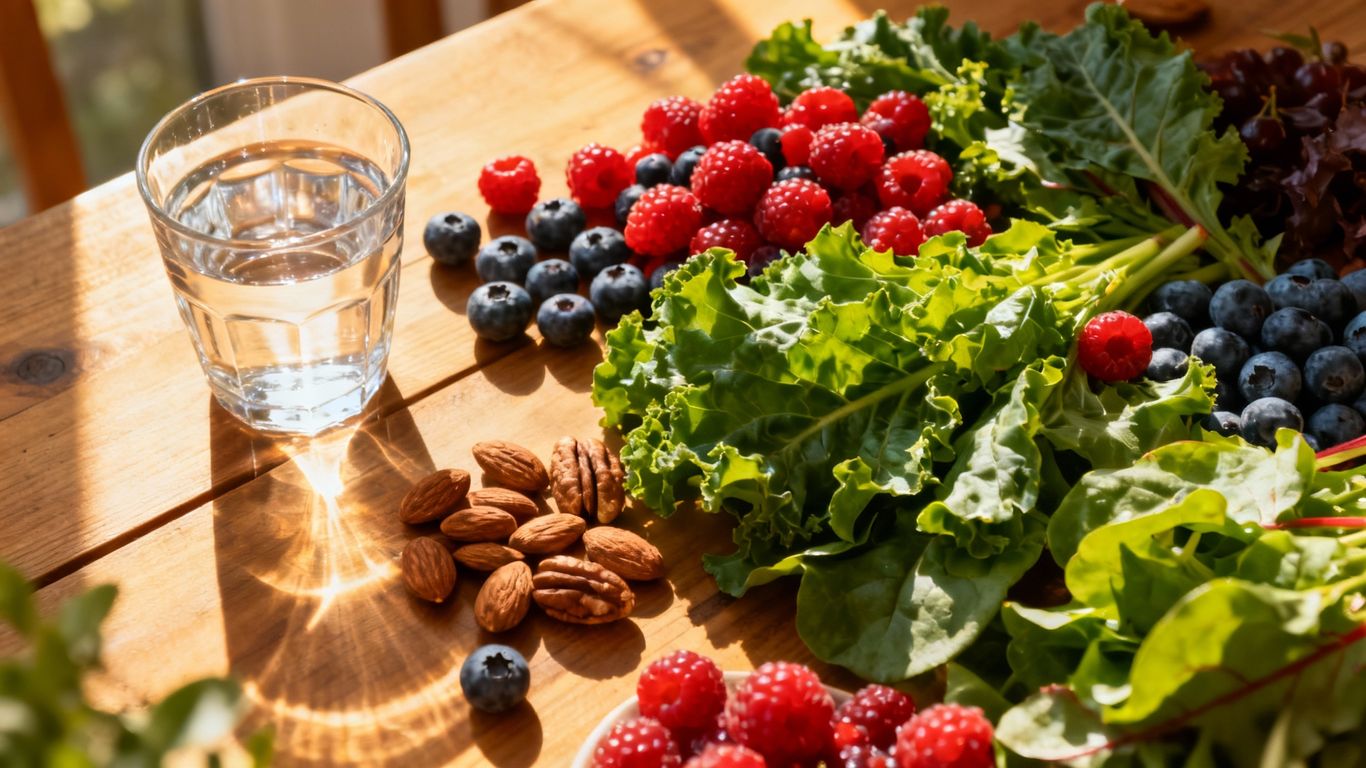 Healthy foods for brain focus and memory.