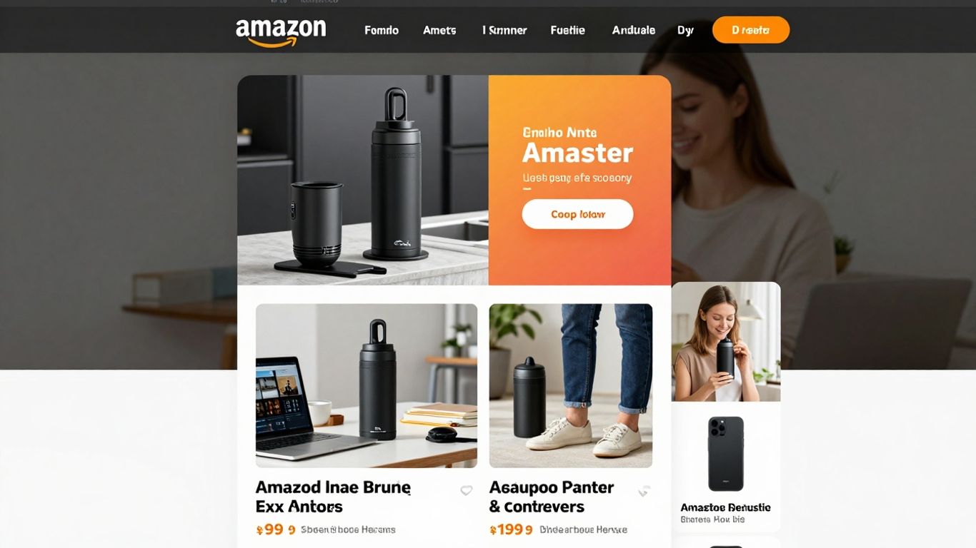 Amazon product listing with enhanced brand content visuals.