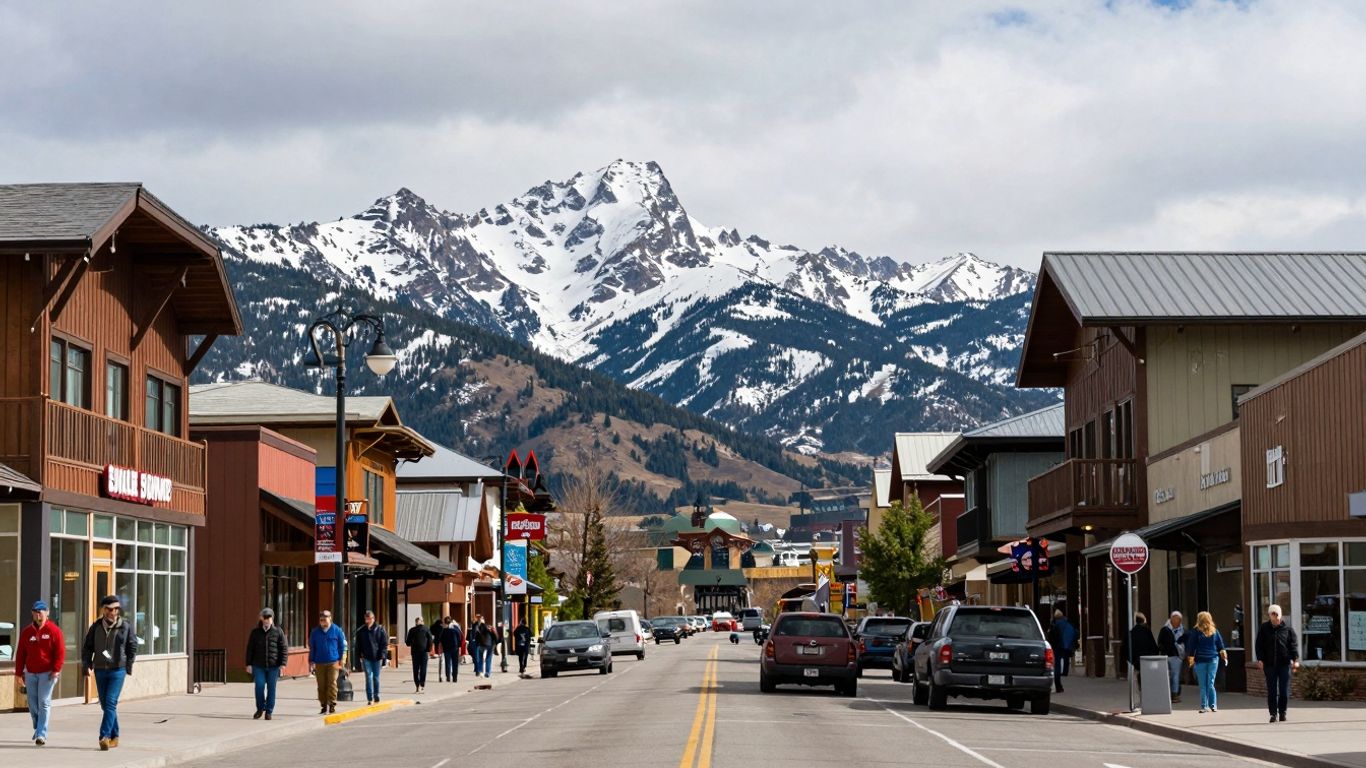Park City mountains, ski slopes, and festival atmosphere.