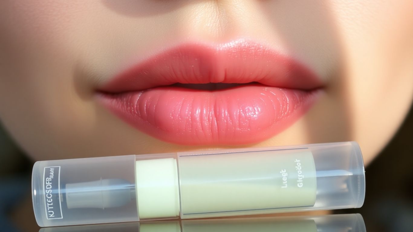 Lippenbalsam und Lippenpflege
