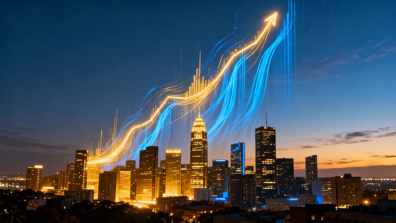 Global venture capital investment trends visualized.