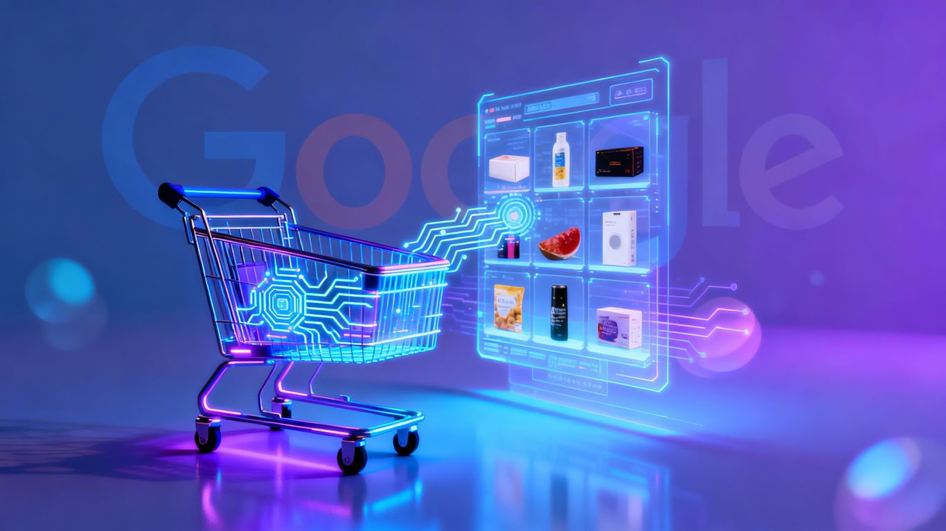 AI shopping agent and futuristic cart