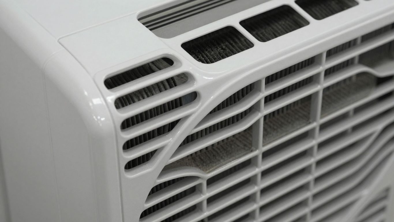 Ventilo convecteur avec filtre propre et poussière