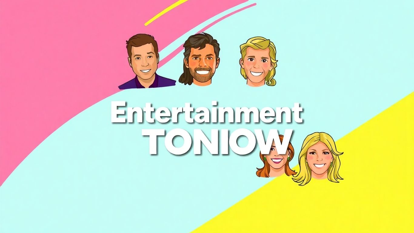 Entertainment Tonight hosts collage