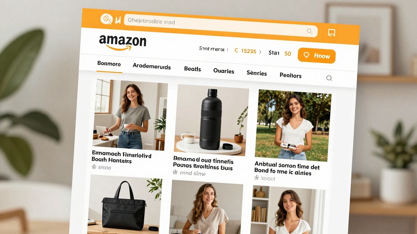 Amazon product listing with enhanced brand content visuals.