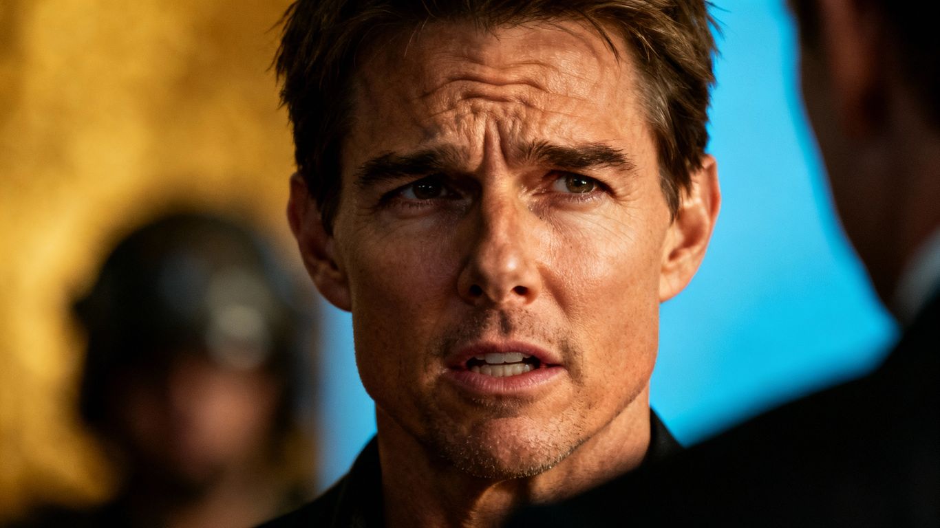 [Tom Cruise] in tense discussion over 'Mission: Impossible' funding.