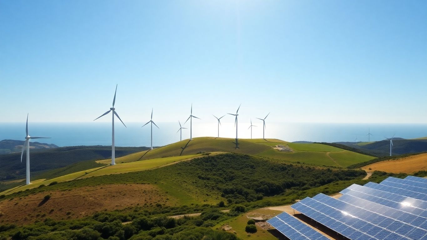 Production d'électricité renouvelable au Portugal : record en 2024.