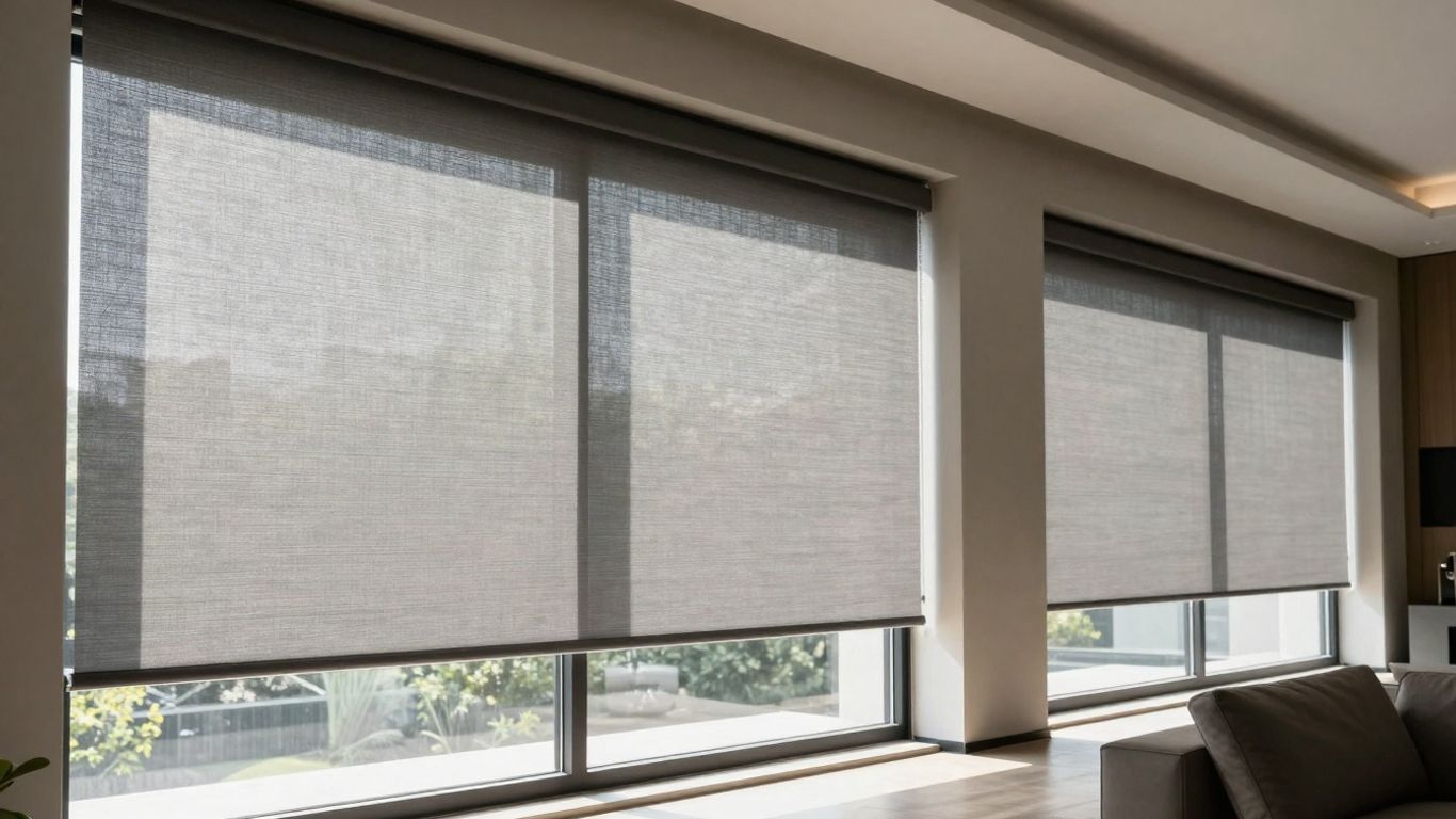 Blinds installation services showcasing beautiful custom window treatments for homes in Fishers, emphasizing precision and quality.