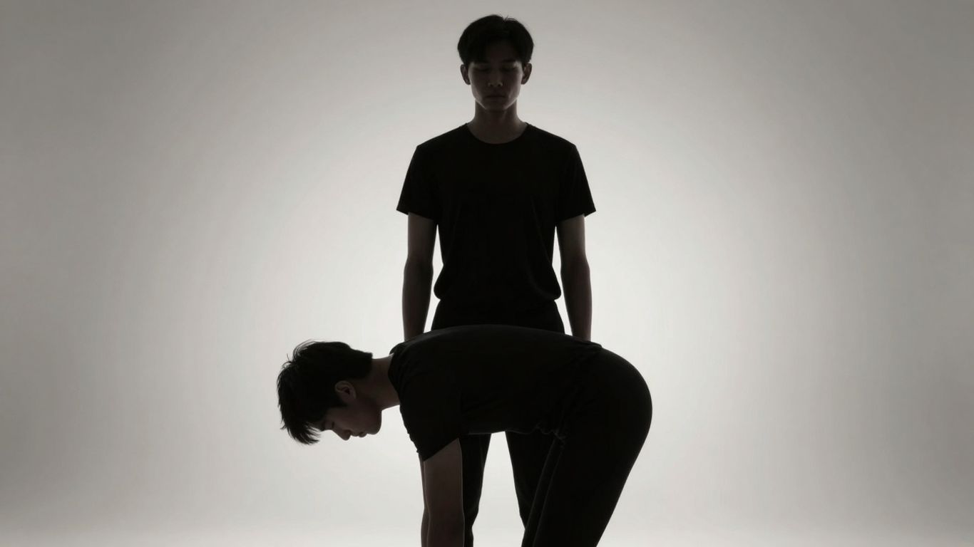 Postura corectă versus postura incorectă a corpului uman.