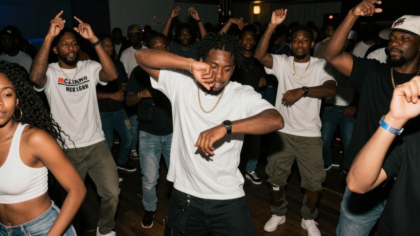 New York drill music meets dance floor, viral trend.