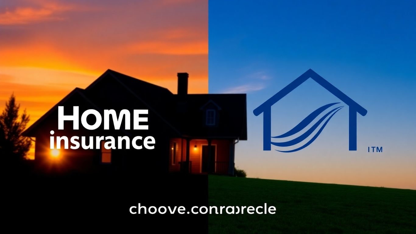 Comparación visual de seguros de hogar Ocaso y Verti.