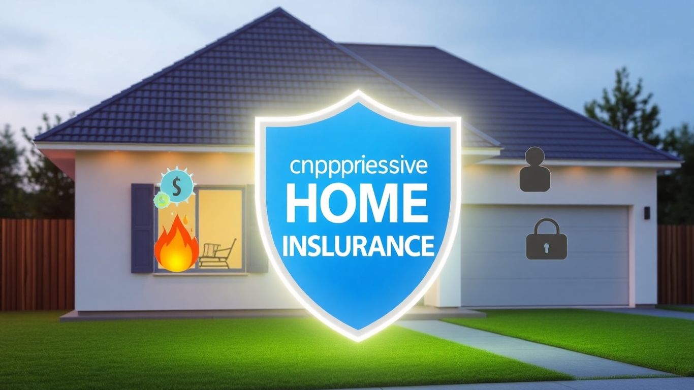 Casa protegida por un seguro todo riesgo