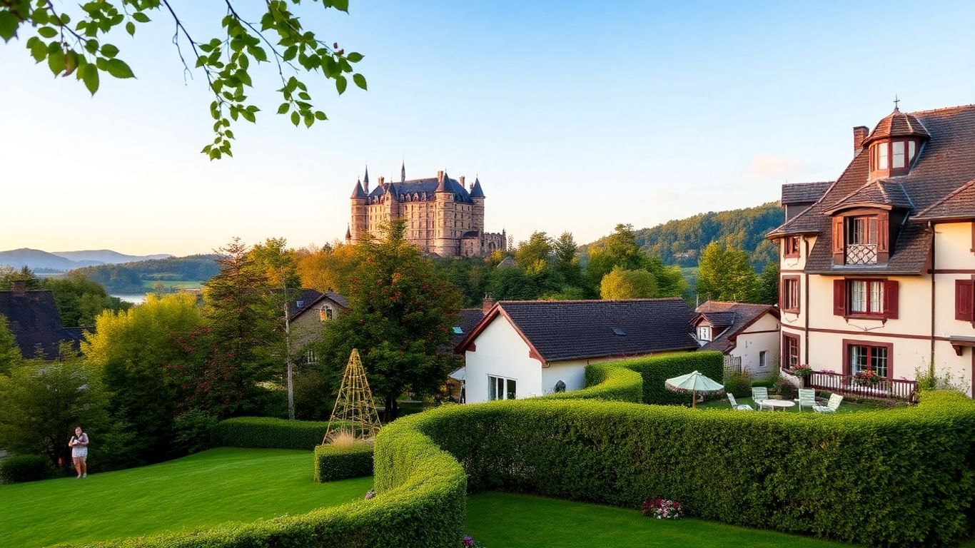 Romantisches Hotel mit Schlossblick in Schlierbach