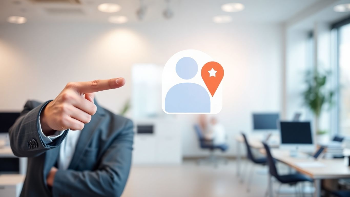 Google Business Profile icon with star rating
