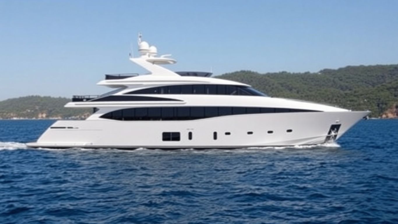 Delta Marine Alliance yacht on calm blue water