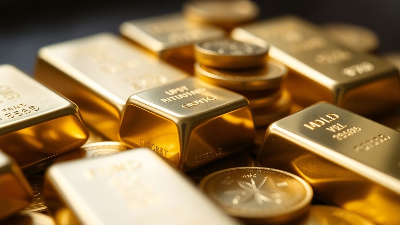 可供购买的不同形式的实物黄金